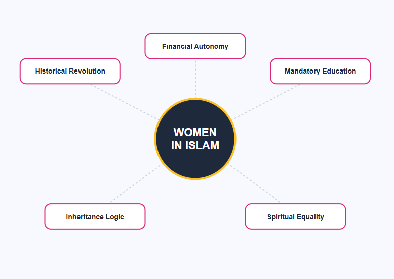 Revolutionary Status of Women in Islam: 5 Logical Facts for the Skeptical Mind